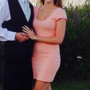 Guess peach colored dress